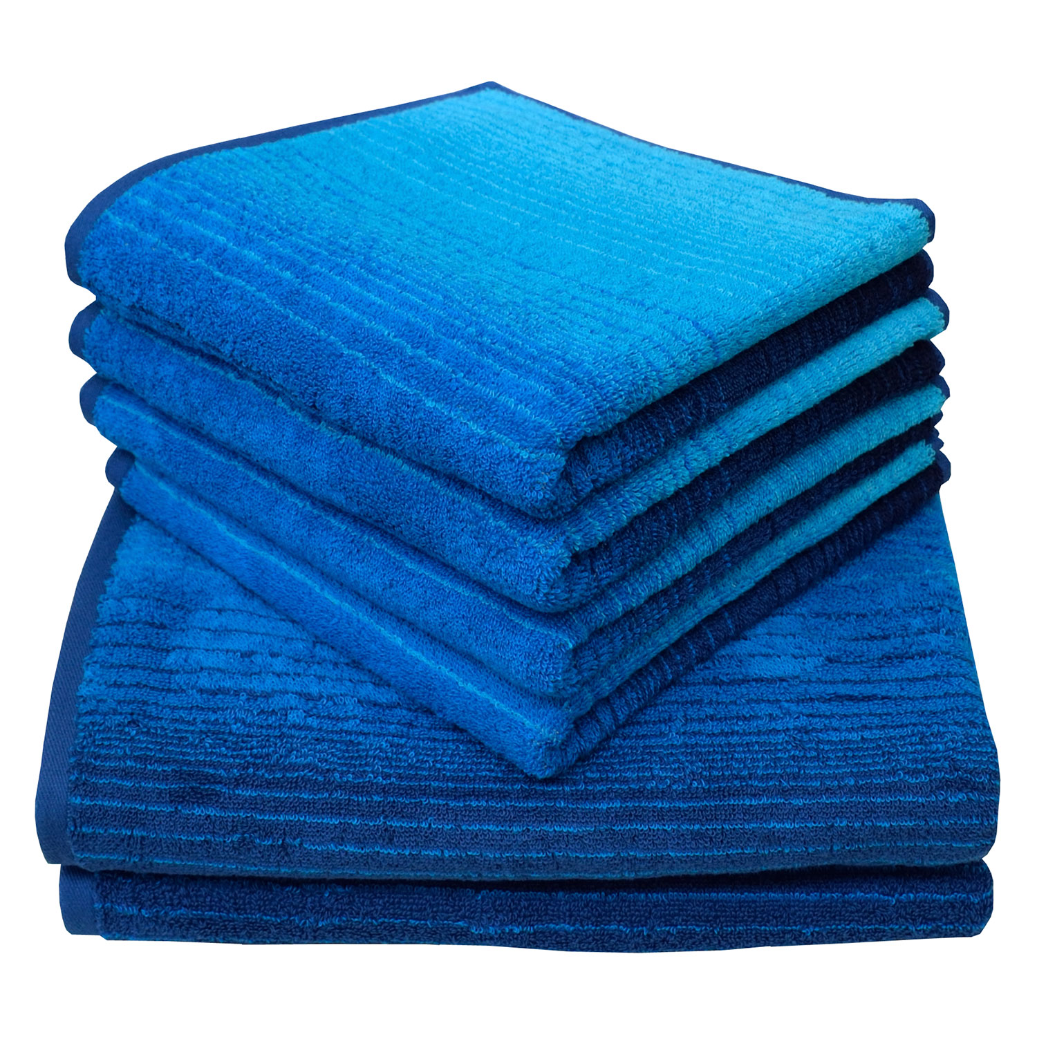 eleganten mit Colori, GmbH Biobaumwolle-Handtuch das hochwertige Hause dem Dyckhoff aus Dyckhoff, | Farbmelangeeffekten,