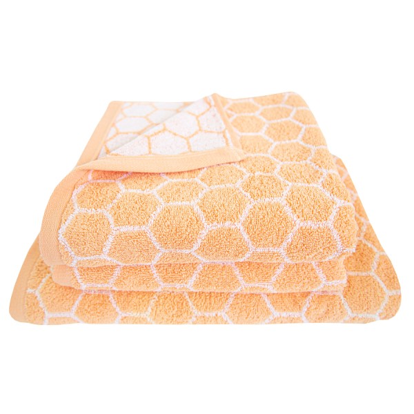 Frottierserie Pure Natural, Honey, coral